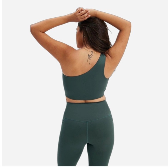 Girlfriend Collective Bianca One Shoulder Bra NWT, Size Medium - Picture 2 of 8